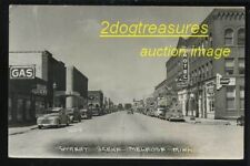 Rppc Melrose Mn Minnesota Old Cars Ice Cream Sodas Fitger's Beer Coca-Cola Hotel picture