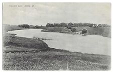 Alpha, IL New Windsor, Illinois 1909 Postcard, Crescent Lake picture