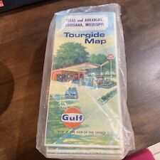 NOS Gulf Gas Station Maps (Texas And Arkansas, Louisiana, Mississippi) picture