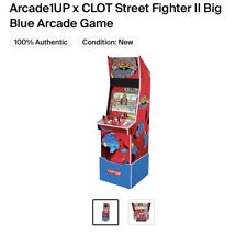 🔥Arcade 1UP x CLOT Street Fighter II Big Blue Brand New In Hand SHIPS Fast🚀 picture