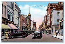 Charleston South Carolina SC Postcard King Street Exterior Building 1940 Vintage picture