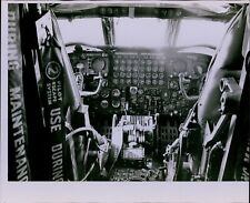 LG840 1980 Original Duane Howell Photo B-52 AIRPLANE CABIN Cockpit Instruments picture