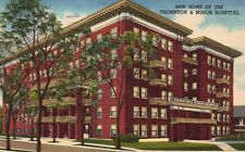 Postcard MO Kansas City New Home Thornton & Minor Hospital 1955 Linen PC f5579 picture