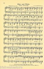 DUKE UNIVERSITY Vintage Song Sheet c 1931 