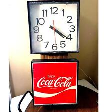 Coca-Cola vintage clock from 1977.  picture