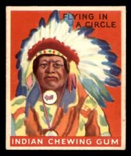 1933 Goudey Indian #133 Flying in a Circle EX picture