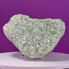 Zeolite with Apophyllite Cluster, Large Cluster (Includes Acrylic Stand) picture