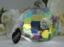 NEW VIDALI LARGE GORGEOUS OPALES. FACETED CRYSTAL LARGE FISH FIGURINE PAPEWEIGHT picture