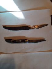 Antique Fish  Knives Lot Of 2 Extremely Rare picture