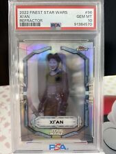 2022 Topps Finest Star Wars Xi’an Refractor #96 PSA 10 picture