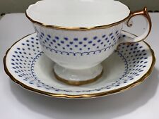 Rare Vintage Grosvenor Bone China Jackson & Gosling England Tea Cup & Saucer picture