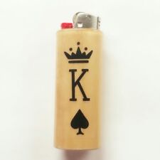 My King Lighter Case Holder Sleeve Cover Gift for Him Fits Bic Lighters picture