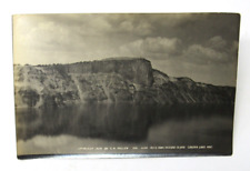 Crater Lake National Park Llao Rock 1909 Photograph by C. R. Miller Klamath OR picture