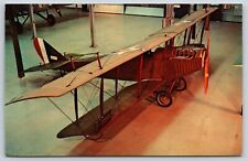 Transportation~Aviation~Curtiss JN-4D Jenny Trainer Wright Patt AFB OH~Vtg PC picture