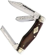 Rough Ryder Heavy Forge Pocket Knife High Carbon Stainless Blades Bone Handle picture