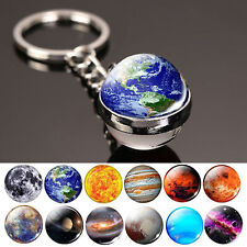 2X Planet Keychain Glow In The Dark Creative Solar System Keychains For Car Home picture