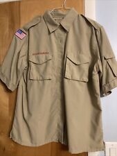 Boy Scouts Of America Vintage Uniform Shirt Ladies Large picture