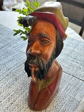 Jamaican Wood Carving. Heavy piece. picture