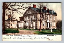 Philadelphia PA-Pennsylvania, Chew House, Germantown, Vintage c1907 Postcard picture