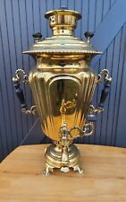 Antique Russian Samovar 6 Liters Tested NO Leaks  picture