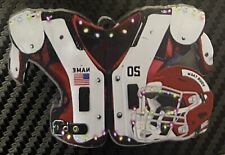 American Football Shoulder Pads - Flat Ornament picture