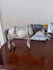 Breyer Traditional OLD TIMER - Glossy Dapple Gray/yellow hat - #205 - 1966-1987 picture