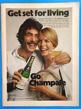 1975 Champale Malt Liquor Get set for living Vintage 1970's Magazine Print Ad picture