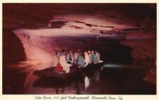 Postcard KY Mammoth Cave Kentucky Echo River 1956 Chrome Vintage PC H5494 picture