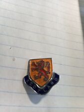 Scotland Red Lion Shield Pin Lapel Vintage Badge Travel  England  picture