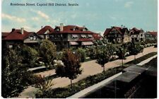 Seattle Residence Street Capitol Hill 1910 WA picture
