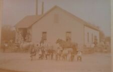 Antique Photo 19th Century Michigan Cheese Factory Large 10