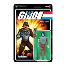 Major Bludd G.I. Joe Super 7 Reaction Action Figure 3.75