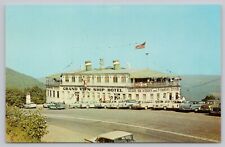 Postcard Grand View Ship Hotel west of Bedford Pennsylvania, old cars picture