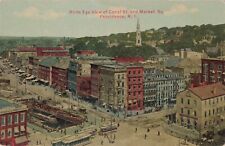 Birds Eye View Canal St. and Market Square Providence RI c.1907 Postcard A575 picture