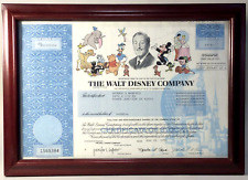 1998 Walt Disney Company Stock Certificate Collector's Item Vintage picture