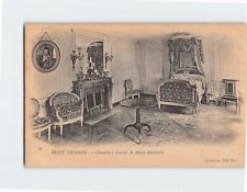 Postcard Chambre à Coucher de Marie Antoinette Petit Trianon Versailles France picture