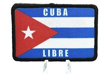 Cuba Libre Free Cuba Cuban Flag morale patch 2