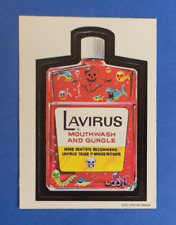1973 WACKY PACKAGES SERIES 1 O PEE CHEE TAN BACK LAVIRUS MOUTHWASH  @@ RARE @@ picture