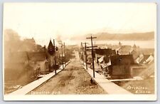 Ketchikan AK~X is Home~Church w/Hotel in Distance~Mama & Christian Science RPPC picture