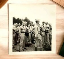 WWII Soldiers Shipping Out of Camp Croft US Army Paratrooper 82nd Airborne Photo picture