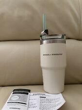 Starbucks Korea New SS Stanley Cream quencher Coldcup 591ml / 20oz Cold cup picture