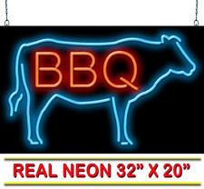 BBQ With Cow Neon Sign | Jantec | 32
