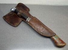 Vintage Plumb Boy Scout Of America Hatchet With Knife And Sheath picture