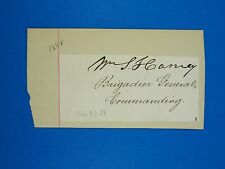 EXTREMELY RARE 1848 SIGNATURE OF BRIG. GEN. WILLIAM S. HARNEY  AUTOGRAPH picture