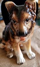 VTG Lefton German Shepherd 8 Inch Figurine H8165•Dog•Puppy•Pet•EUC  picture