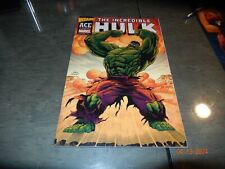 The Incredible Hulk #1 Wizard Ace Edition Acetate Cover 2003 Marvel High Grade picture