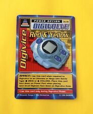 1999 Digimon Digivice #BO-98  Red & Yellow  Near Mint picture