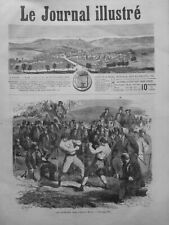 1865 1919 Boxing Boxer 21 Newspapers Antique picture