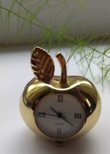 Miniature Desk novelty Apple Clock/ Working/Good present or Gift picture