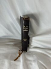 Scofield Reference Edition Holy Bible Concordance Brown Leather 1945 Copyright  picture